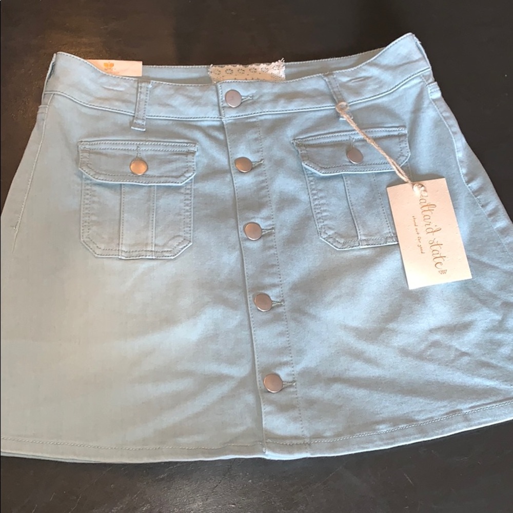 Denim skirt